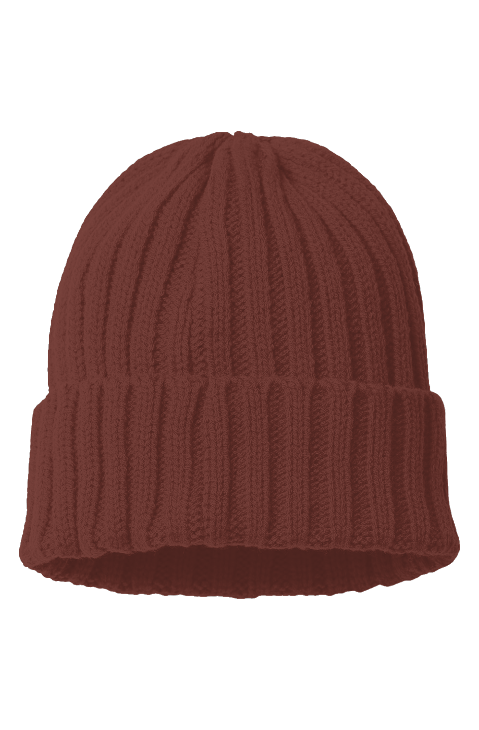 Long Toe Life Flag Foot Cable Knit Beanie